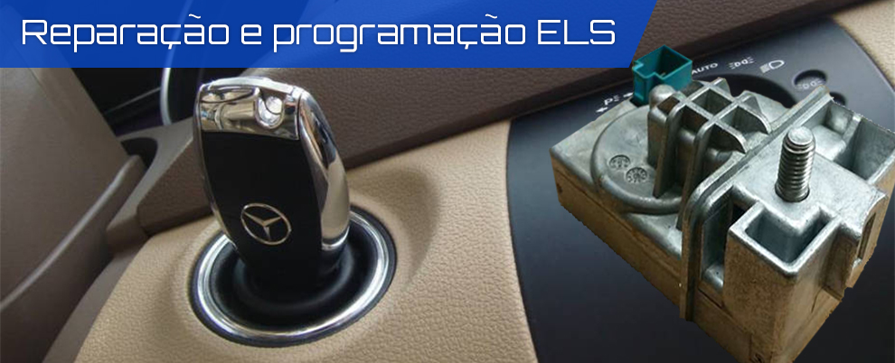 Reparação e Programação ELS / Tranacador direção Mercedes